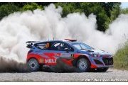 Confident start for Hyundai on opening day of Rally Australia