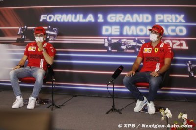 Ferrari&nbsp;: Le duel entre Leclerc et Sainz divise la presse italienne