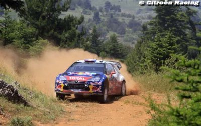 Grosse séance d’essais durant le shakedown pour Citroën