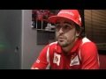 Vidéo - Interview d'Alonso avant Barcelone