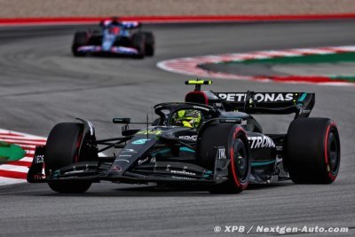 Hamilton&nbsp;: J’ai vraiment aimé piloter ma F1 aujourd’hui