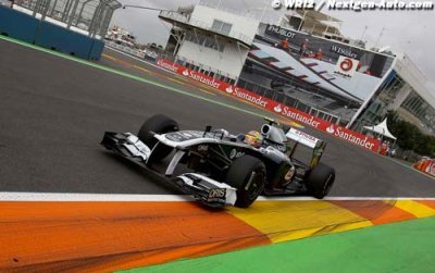 Valencia 2012 - GP Preview - Williams Renault