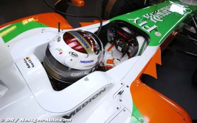 Adrian Sutil : the top 10 is my goal for the moment