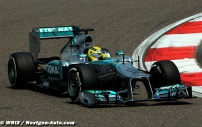 Shanghai, L1 : Rosberg et Mercedes au top