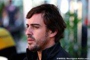 Alonso détaille son programme d'entraînement de l'hiver 