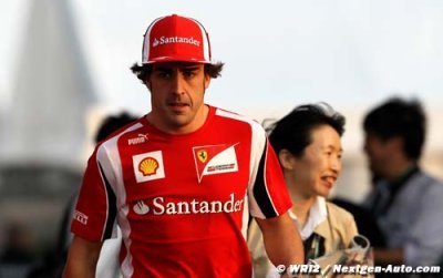 Alonso court pour la bonne cause