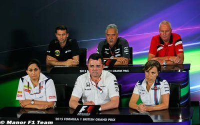 2015 British Grand Prix - Friday Press Conference