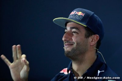 Ricciardo ne se sent pas menacé par les jeunes pilotes
