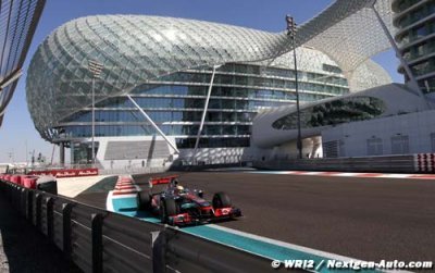 Hamilton dominates final Abu Dhabi practice