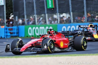 Vainqueur à Melbourne, Leclerc salue une Ferrari ’incroyable’