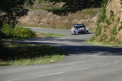 ES1&nbsp;: Ogier premier leader en Corse