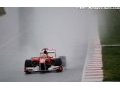 Alonso est le plus rapide sous la pluie