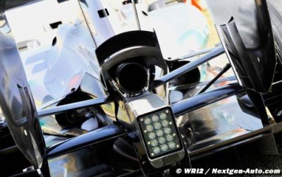 Mercedes to test ’megaphone’ exhaust in practice