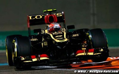 Romain Grosjean termine au pied du podium