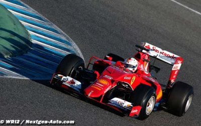 Essais de Jerez, jour 1&nbsp;: Vettel le plus rapide mais c’est Rosberg qui impressionne