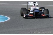 Roll-out and promotional day in Jerez for Sauber