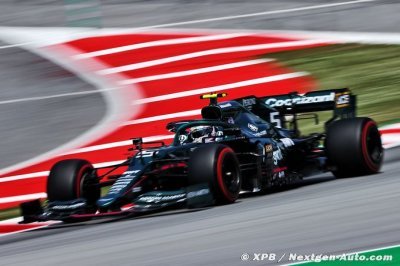 Vettel était plus à l’aise avec les évolutions de l’AMR21