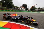 Belgique, EL3 : Pérez et Verstappen en tête, Leclerc dans le mur