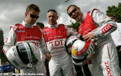 Les pilotes Audi s’entraînent en Bavière