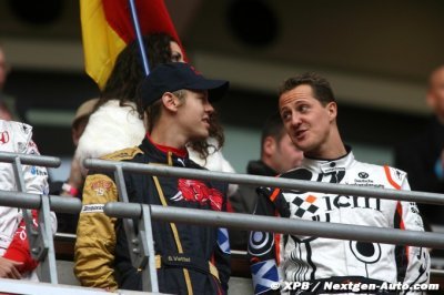 Schumacher voulait que Ferrari engage Vettel en 2009