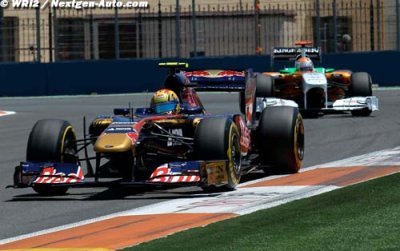 Alguersuari a marqué des points
