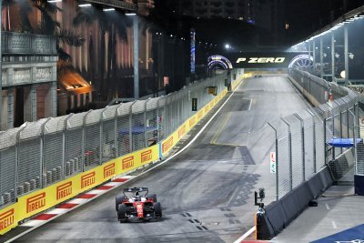 3e temps, Leclerc ne s’inquiète pas et estime que Ferrari peut jouer la pole demain