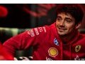 Ferrari est favorite mais Leclerc explique 'le revers de la médaille' à Las Vegas