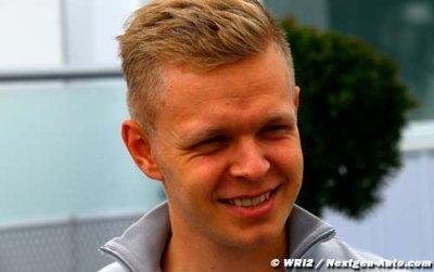 Magnussen en gros froid avec sa manager