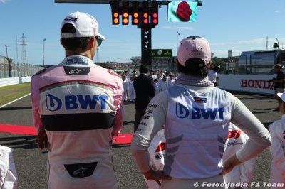 Pérez admet une relation ’pas géniale’ avec Ocon