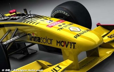 Renault F1 signe avec Trina Solar