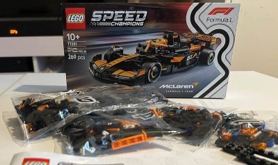 On a construit la McLaren MCL38 - Lego Speed Champions