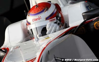 Kobayashi cool, Vettel not says Sauber sponsor