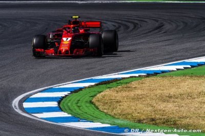 Raikkonen s’en veut d’avoir loupé la pole en Allemagne