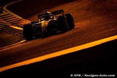 Albon termine bien ses essais mais ressent les limites de sa FW45