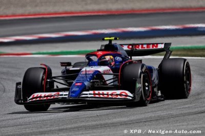 Tsunoda&nbsp;: RB F1 est ’loin de son rythme habituel’ en Espagne