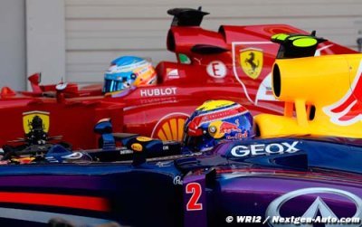 Webber&nbsp;: Vettel et Alonso sont des machines de guerre