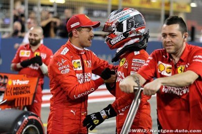Binotto voit la lutte entre Vettel et Leclerc comme positive