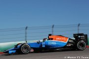 Les Manor en fond de grille, Wehrlein devance Ocon
