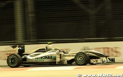 Les Mercedes sont plus ou moins à leur place