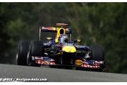 Vettel leads Red Bull one-two at Spa