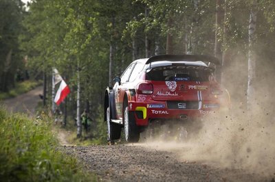 Østberg meilleur temps du shakedown en Finlande