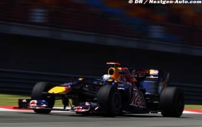 Vettel ends Turkish practice on top