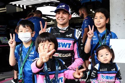 Ocon veut rebondir à Suzuka, un circuit ’old school, très stimulant et exigeant’