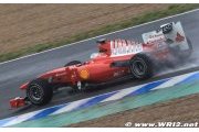 Alonso, Massa, Hamilton et Button piégés en Q1