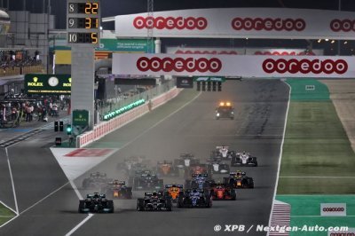 Hamilton gagne au Qatar devant Verstappen et Alonso