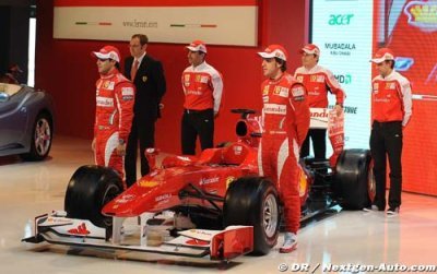 Ferrari confirme sa voiture 2011 pour la fin du mois