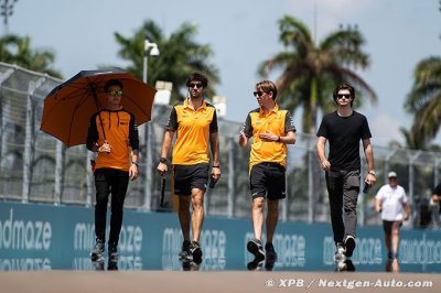 Herta a découvert les coulisses de la F1 avec McLaren à Miami