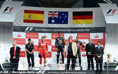Webber n’aime pas la nouvelle cérémonie du podium