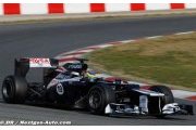 Bruno Senna under threat from Valtteri Bottas