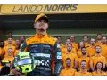 Norris : McLaren F1 termine la saison avec de la fierté et de la fatigue